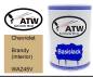 Preview: Chevrolet, Brandy (Interior), WA245V: 500ml Lackdose, von ATW Autoteile West.
